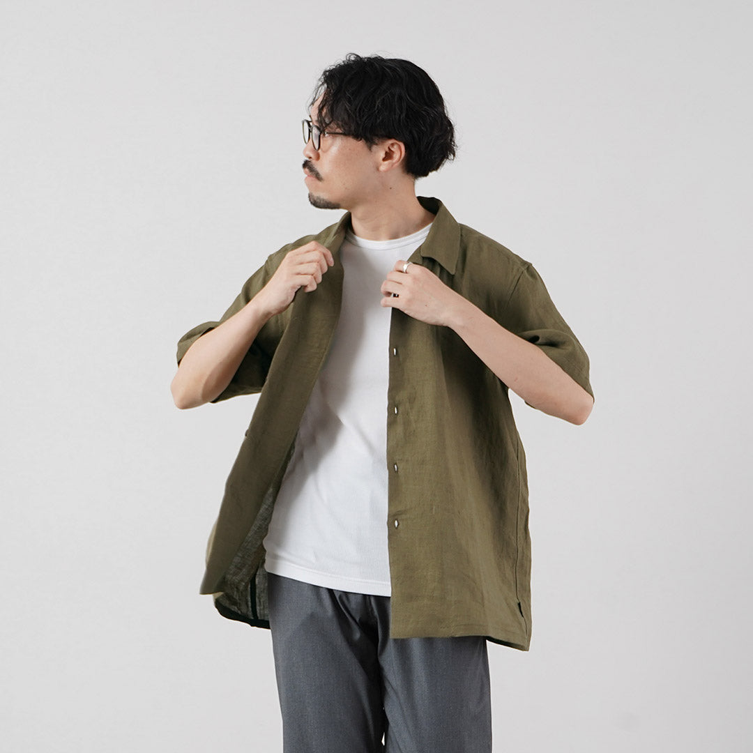 GOHEMP(ゴーヘンプ) オープンマインド シャツ ヘンプブロード 麻