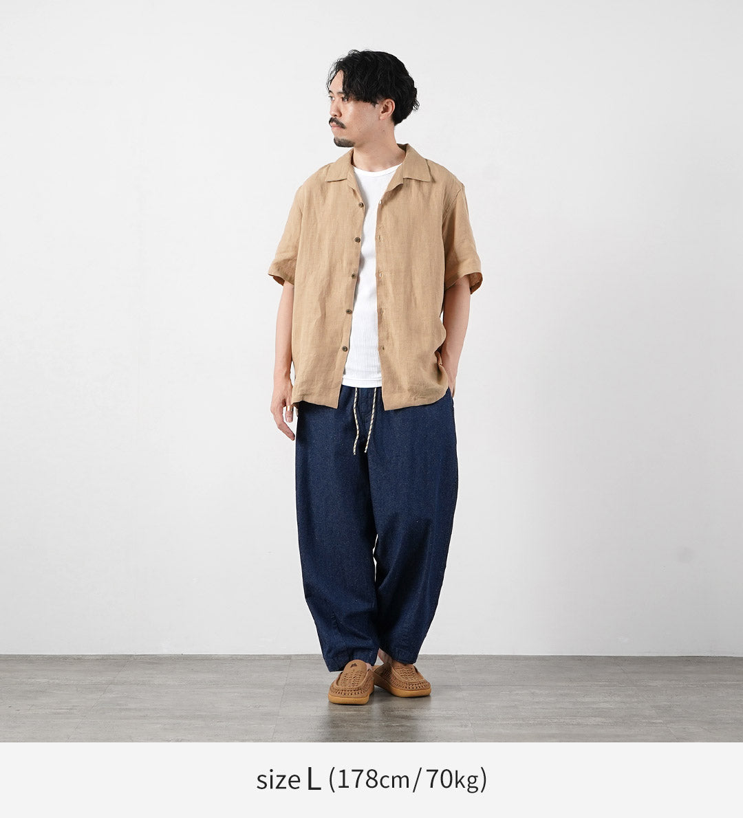GOHEMP(ゴーヘンプ) オープンマインド シャツ ヘンプブロード 麻
