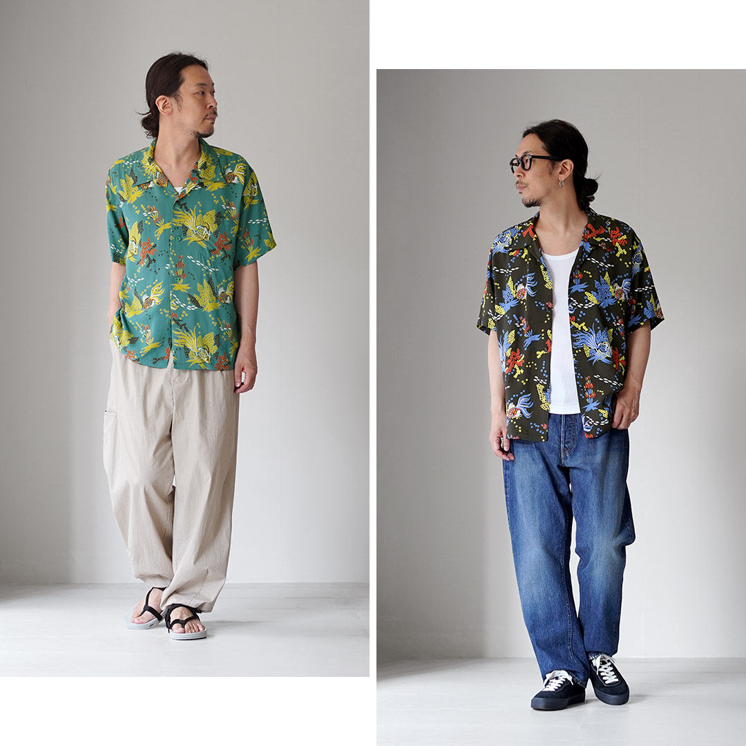 SUN SURF(サンサーフ) トロピカルフィッシュ アロハシャツ 日本製