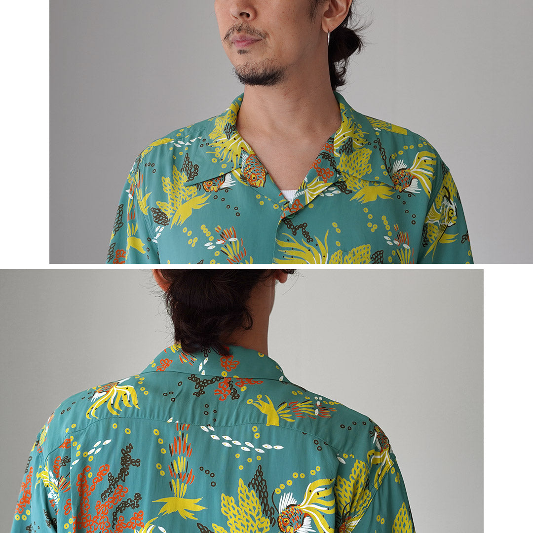 SUN SURF(サンサーフ) トロピカルフィッシュ アロハシャツ 日本製