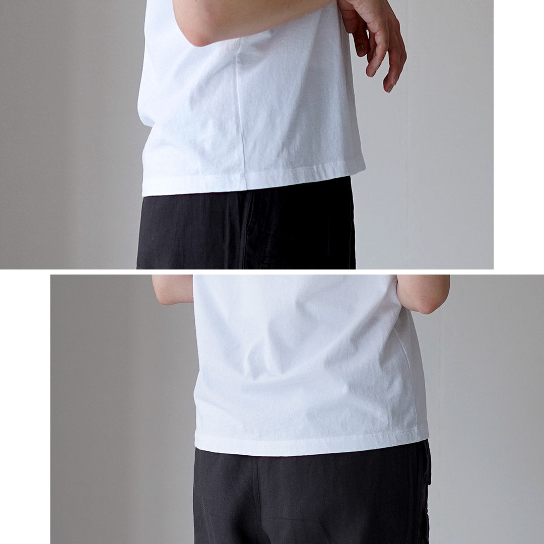 TICCA(ティッカ) エンブロイダリーTシャツ 日本製