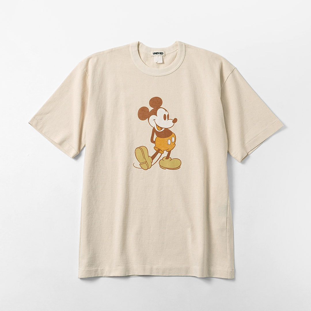 UNDYED（アンダイド） ジャクソンマティス コラボ ミッキーTシャツ