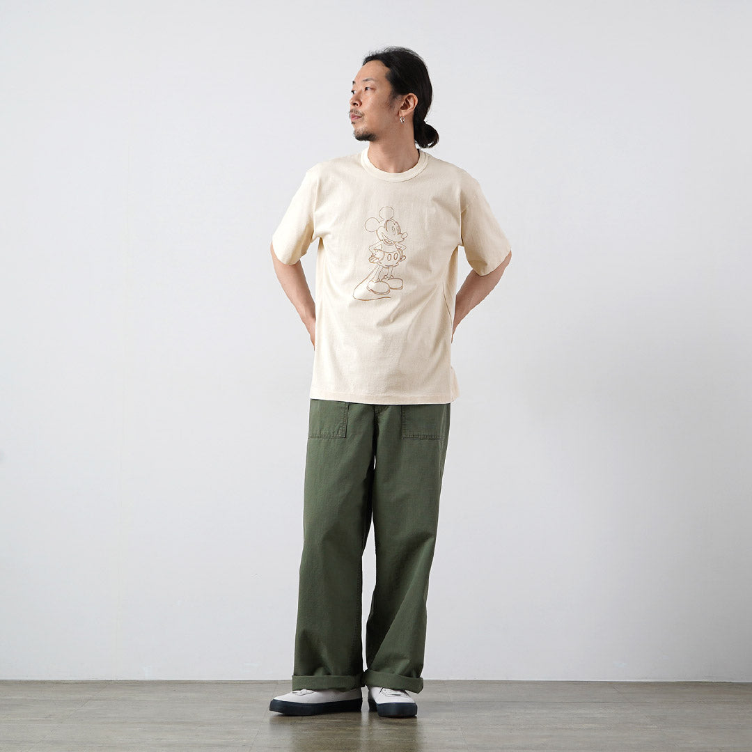 UNDYED(アンダイド) ジャクソンマティス コラボ ミッキーTシャツ 日本製
