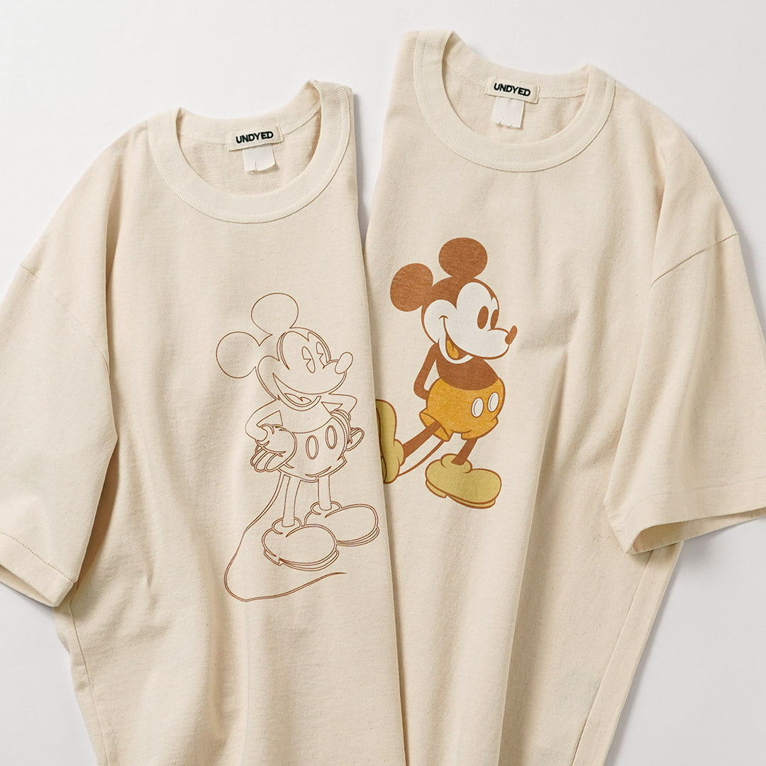 UNDYED(アンダイド) ジャクソンマティス コラボ ミッキーTシャツ 日本製