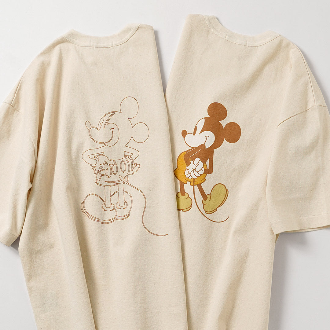 UNDYED(アンダイド) ジャクソンマティス コラボ ミッキーTシャツ 日本製