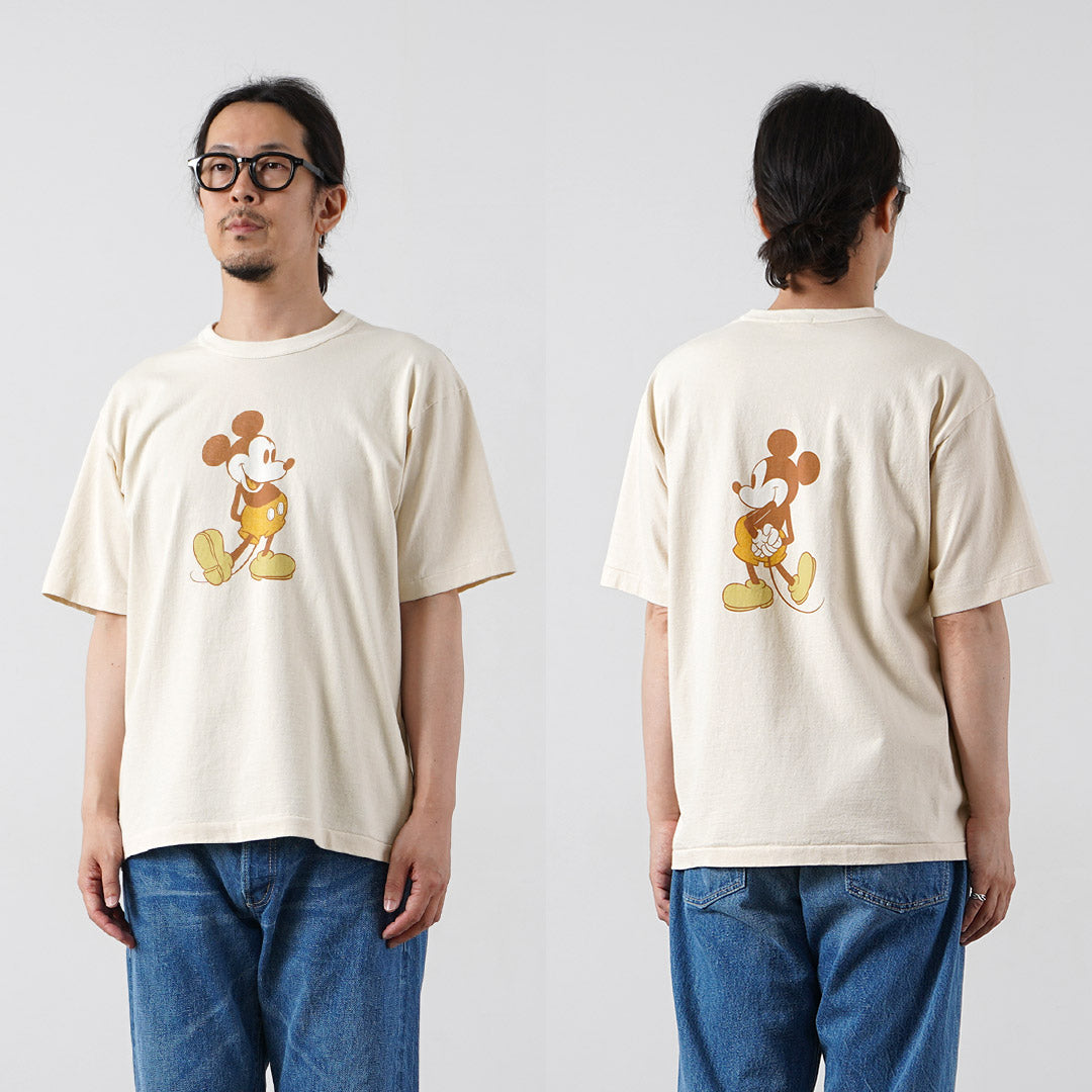 UNDYED(アンダイド) ジャクソンマティス コラボ ミッキーTシャツ 日本製