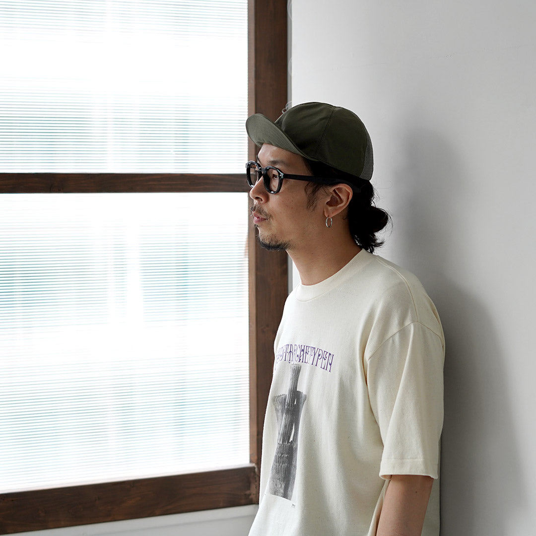 HIGHER(ハイアー) コーデュラバリスティックナイロン メッシュキャップ 日本製