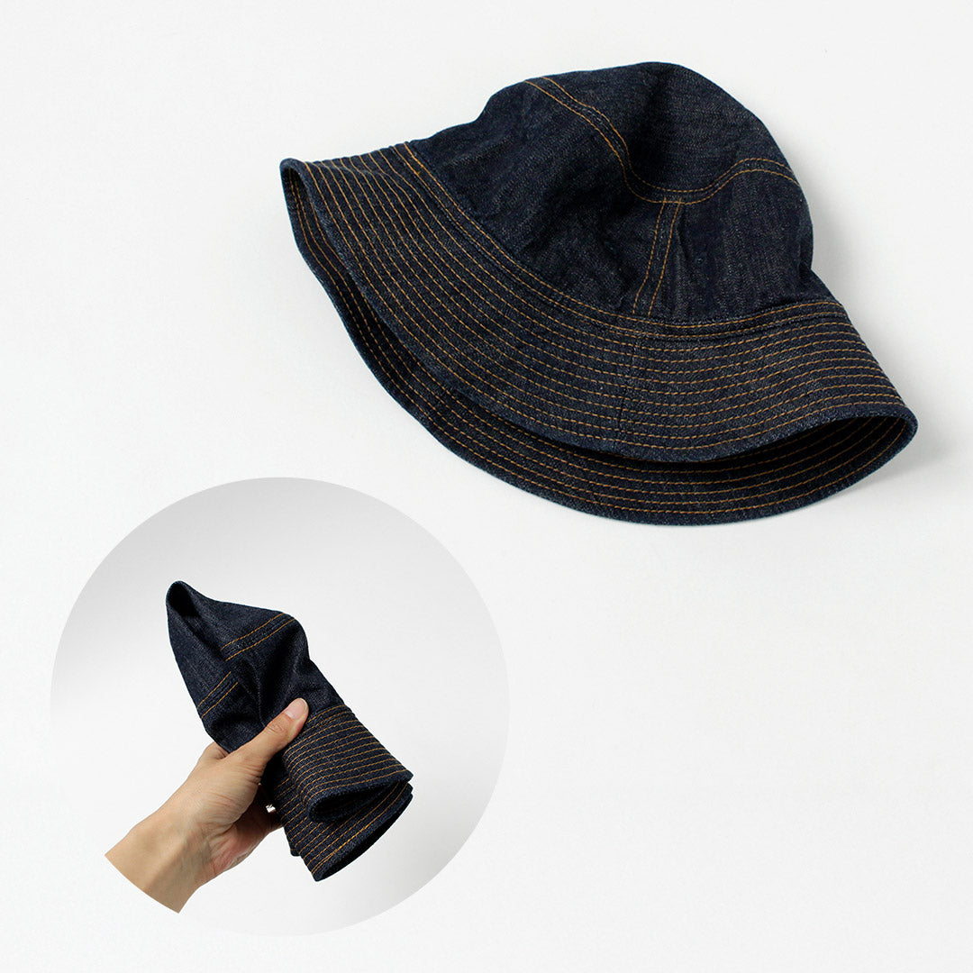 HIGHER(ハイアー) 10oz セルヴィッジデニム バケットハット 日本製