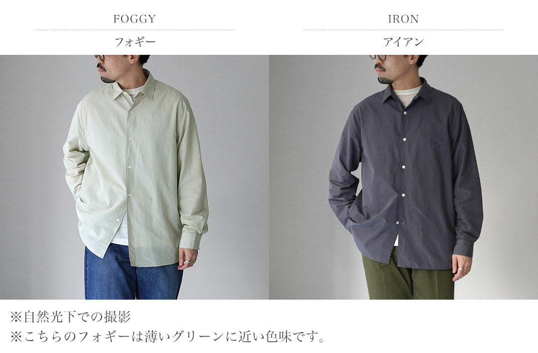 HARROWE HARROWE(ハロウハロウ) レギュラーカラーシャツ