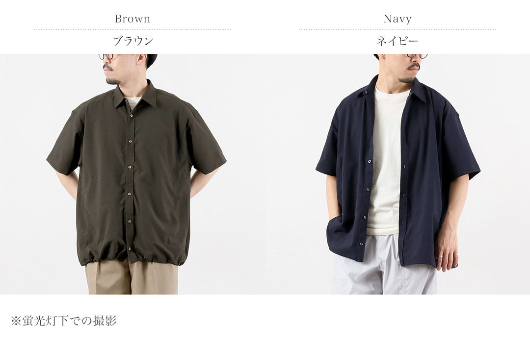 RAG(ラグ) ブリージングサッカー ショートスリーブ シャツ 日本製