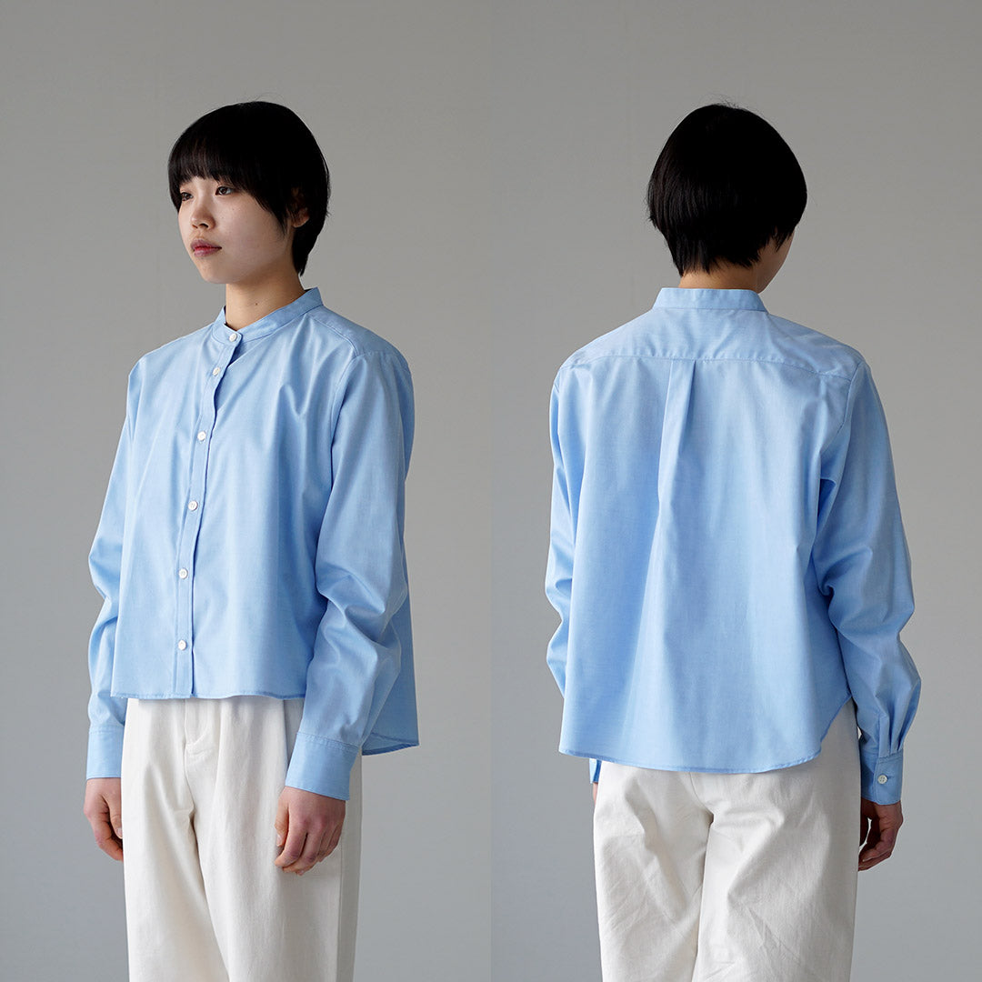 MIDIUMI(ミディウミ) パターン ショートシャツ 日本製