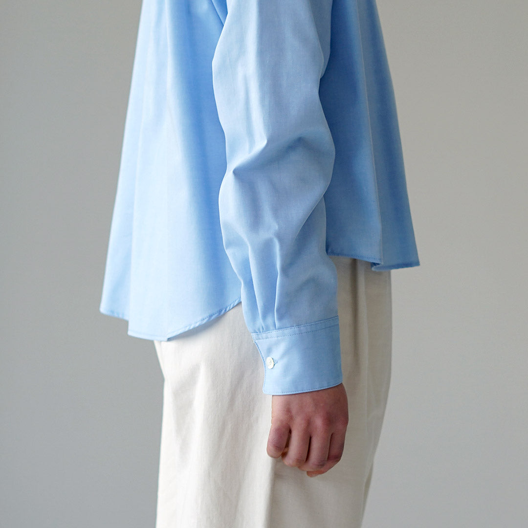 MIDIUMI(ミディウミ) パターン ショートシャツ 日本製