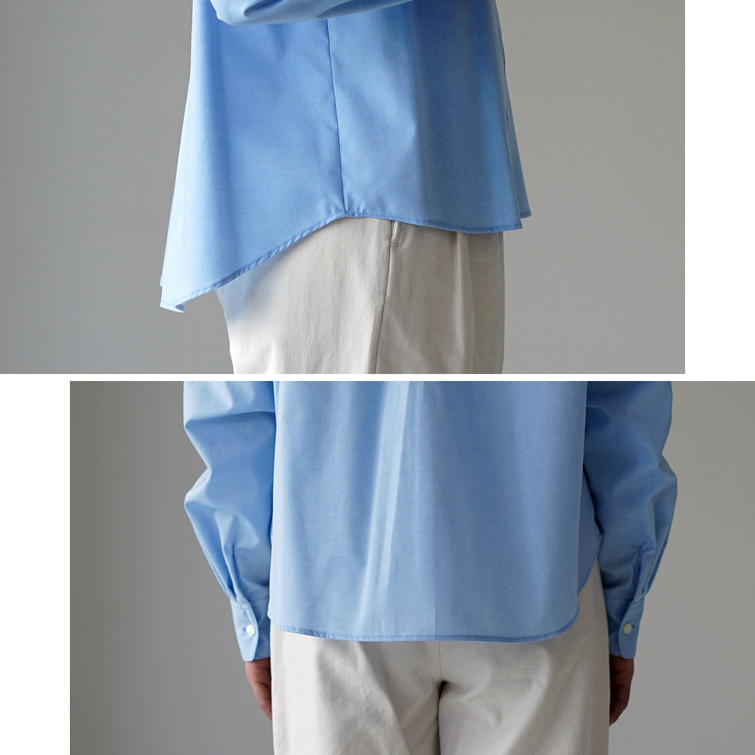 MIDIUMI(ミディウミ) パターン ショートシャツ 日本製