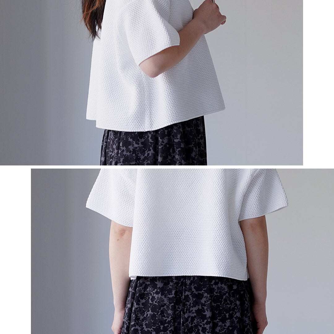 mizuiro ind(ミズイロインド) ショートワイド プルオーバー Tシャツ