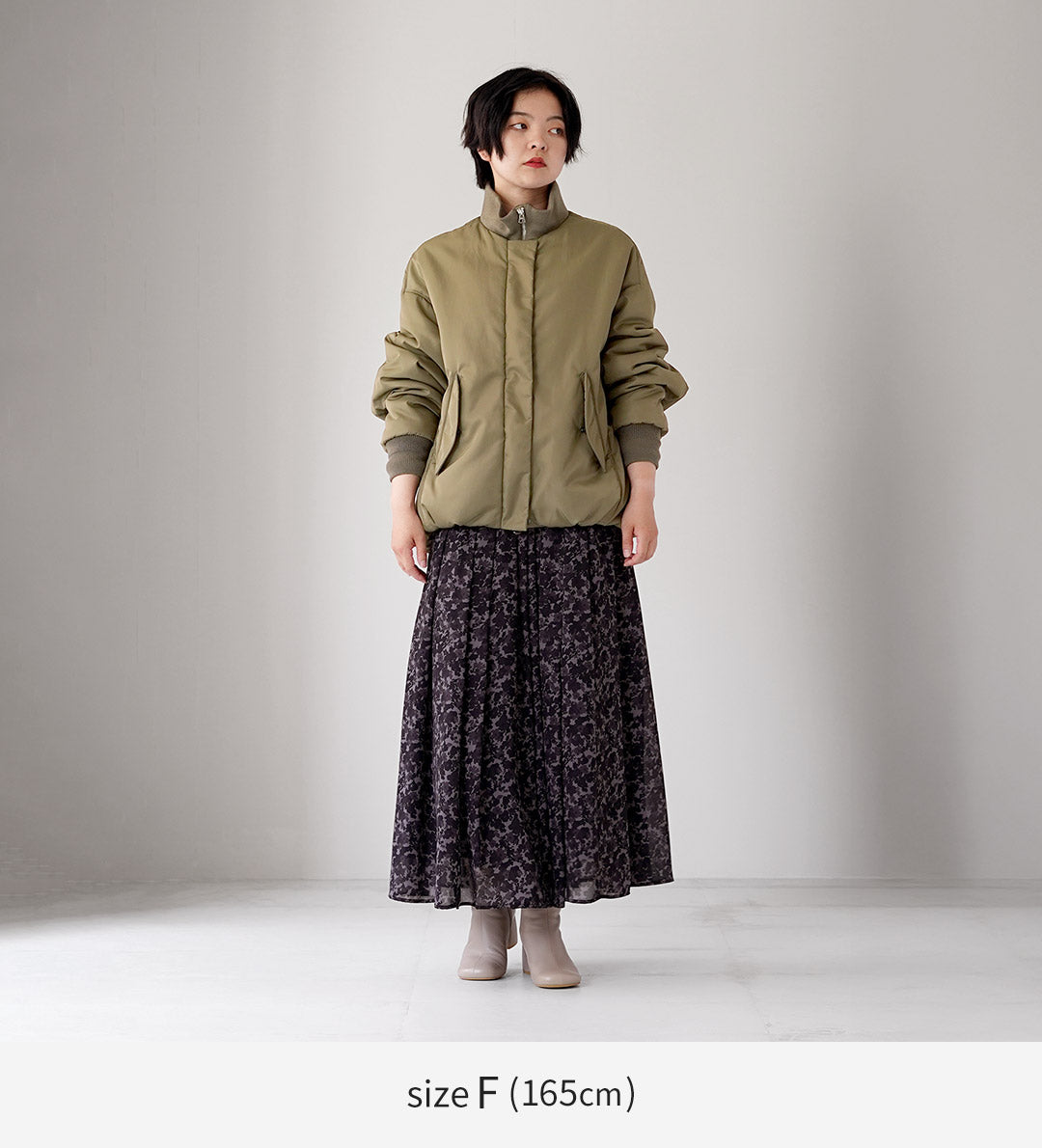 TICCA(ティッカ) スタンドネック ブルゾン 日本製