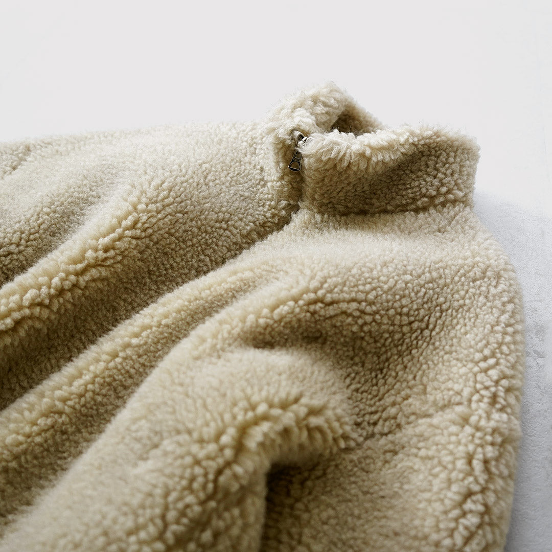 TICCA(ティッカ) WOOLファーブルゾン 日本製
