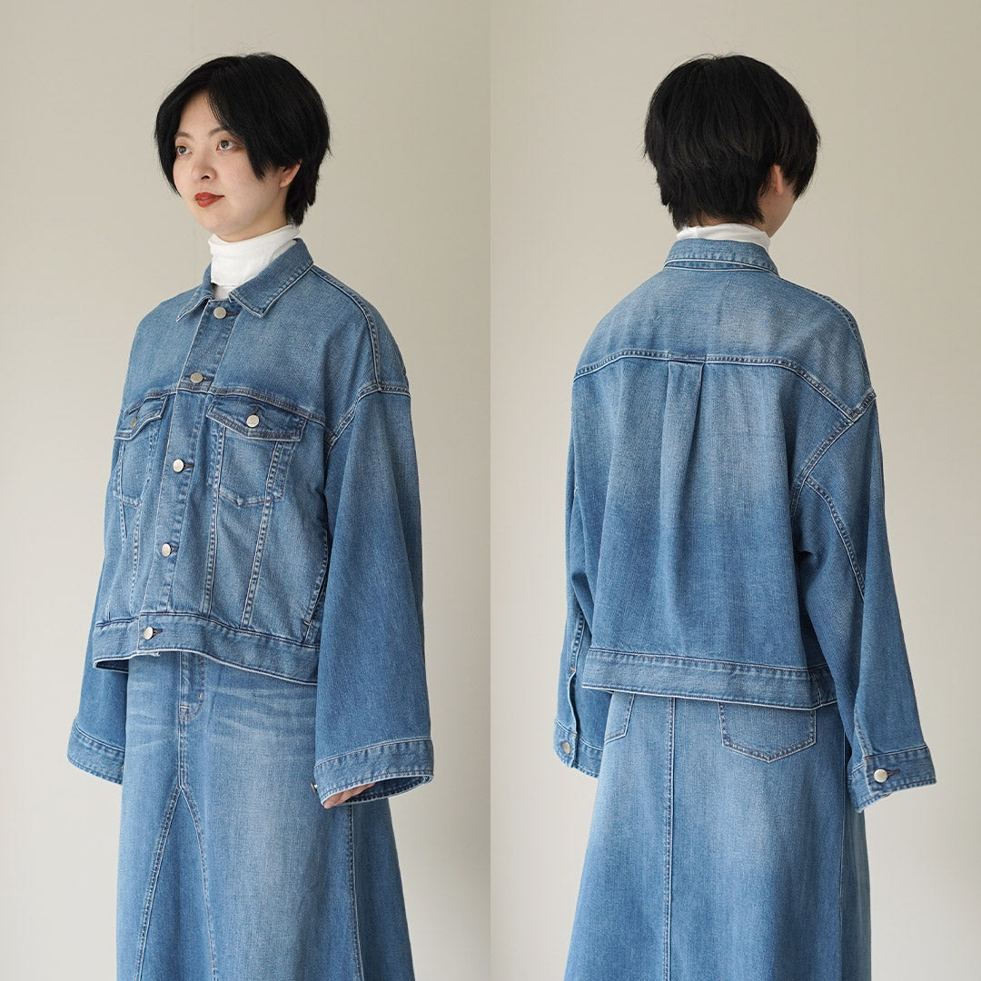 HEALTHY DENIM(ヘルシーデニム) Latte ワイドデニムジャケット