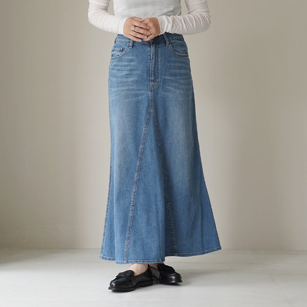 HEALTHY DENIM(ヘルシーデニム) Apricot フレアスカート