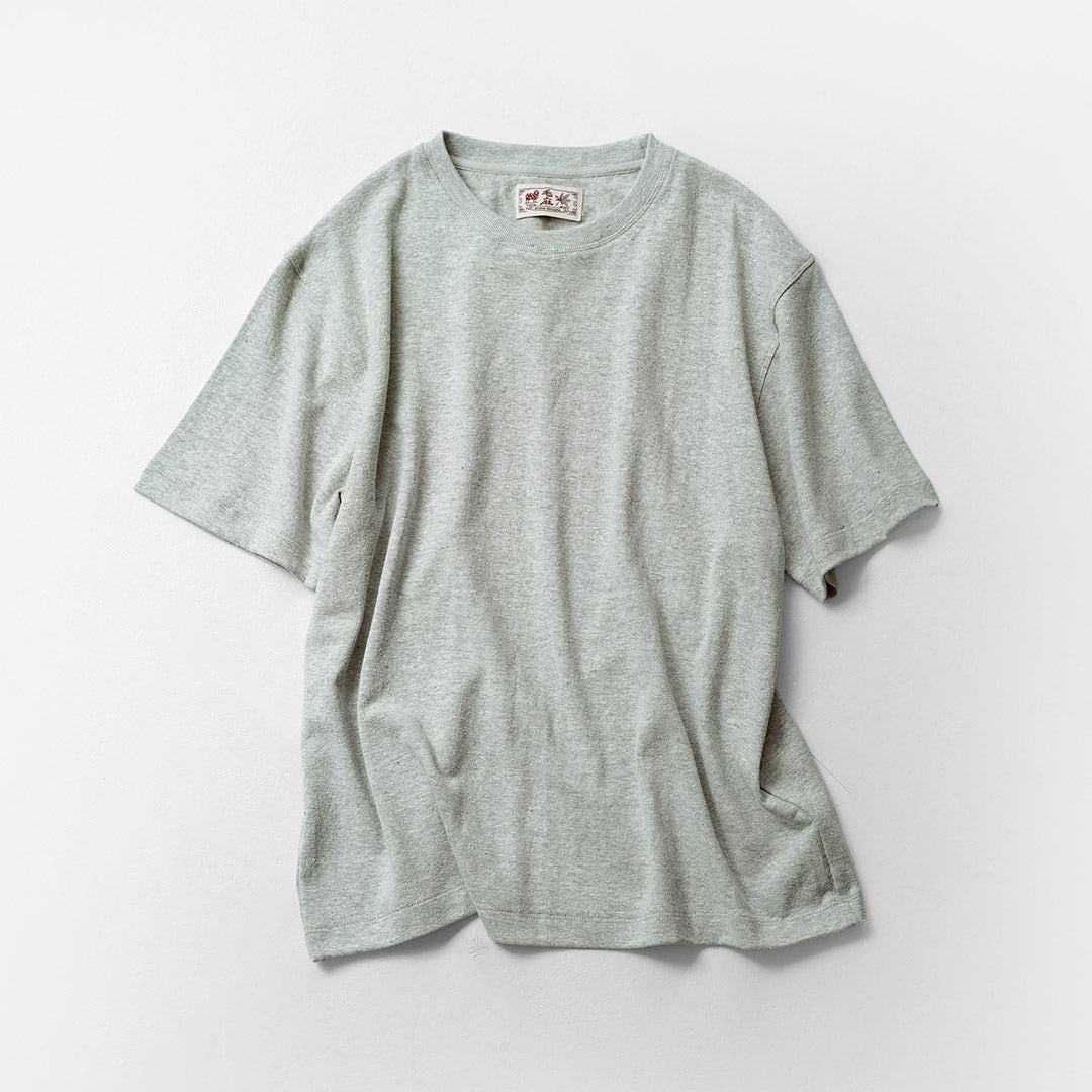 KEMA DESIGNS(ケマデザインズ) ヘンプ/オーガニックコットン リラックスTee Tシャツ 綿麻