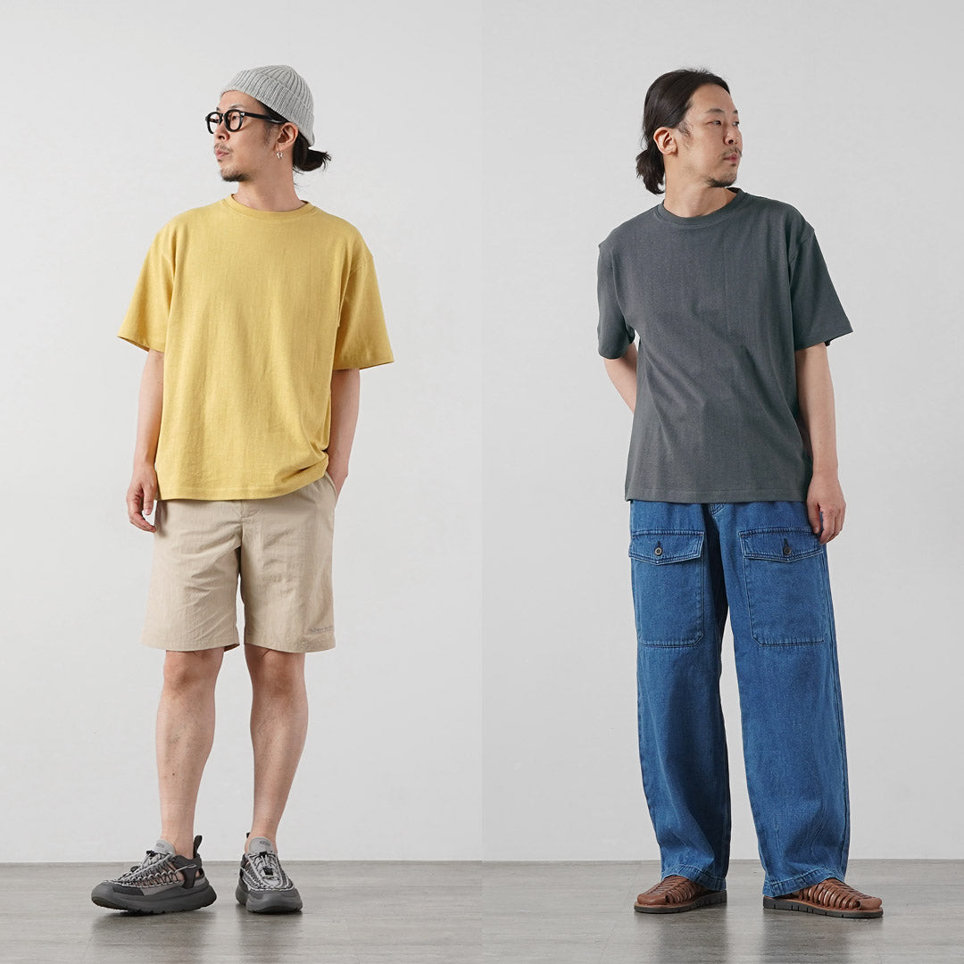 KEMA DESIGNS(ケマデザインズ) ヘンプ/オーガニックコットン リラックスTee Tシャツ 綿麻
