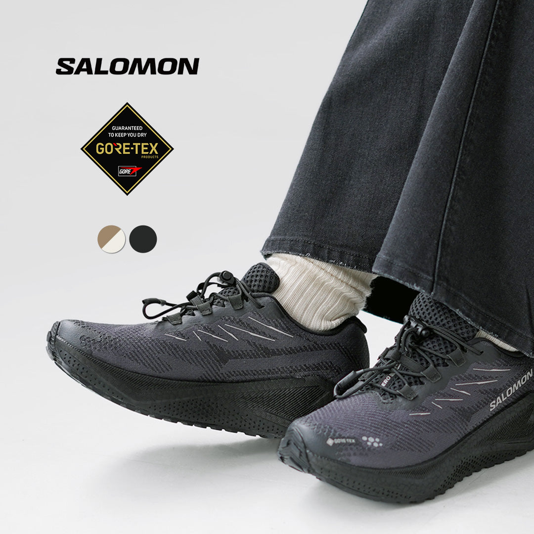 SALOMON(サロモン) エアロブレイズ 4 GRVL ゴアテックス W グラベルランニング スニーカー