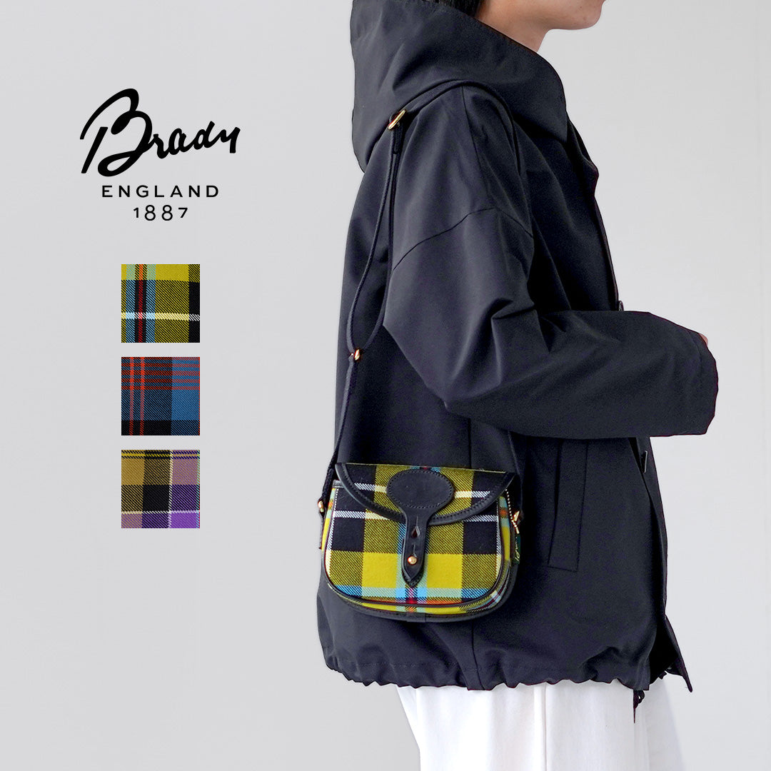 BRADY(ブレディ) #COLNE MINI コルネ ミニショルダー ロキャロン ウールチェック イギリス製