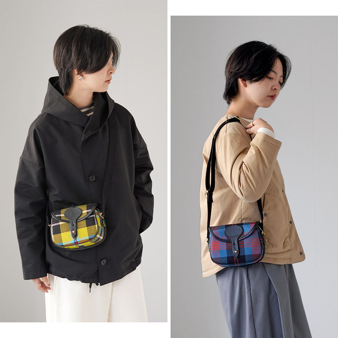 BRADY(ブレディ) #COLNE MINI コルネ ミニショルダー ロキャロン ウールチェック イギリス製
