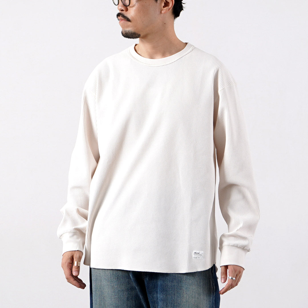 NANGA(ナンガ) エアフレックス ワッフル ロングスリーブTシャツ