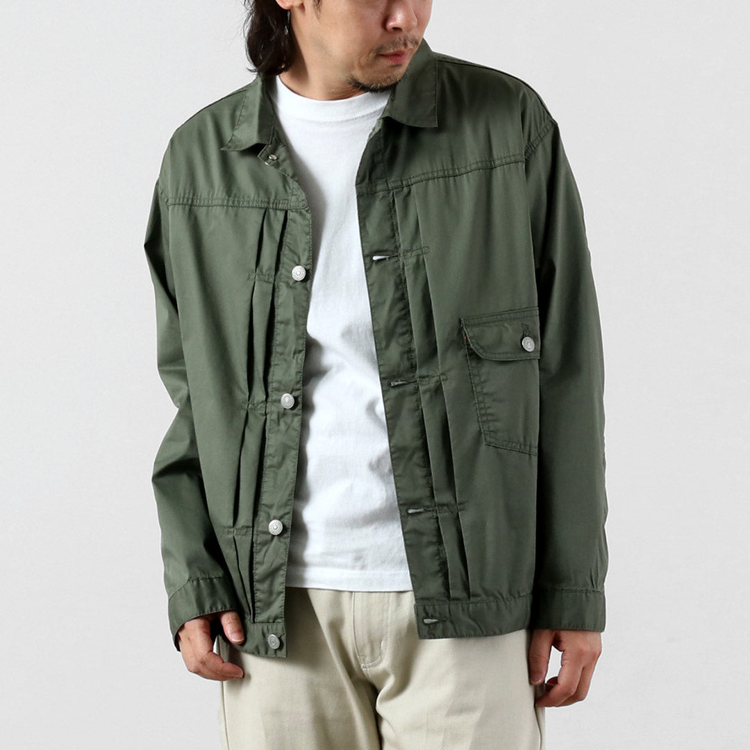 Blue refabric(ブルーリファブリック) 40sダンプ リビルド 1stタイプ トラッカージャケット 日本製