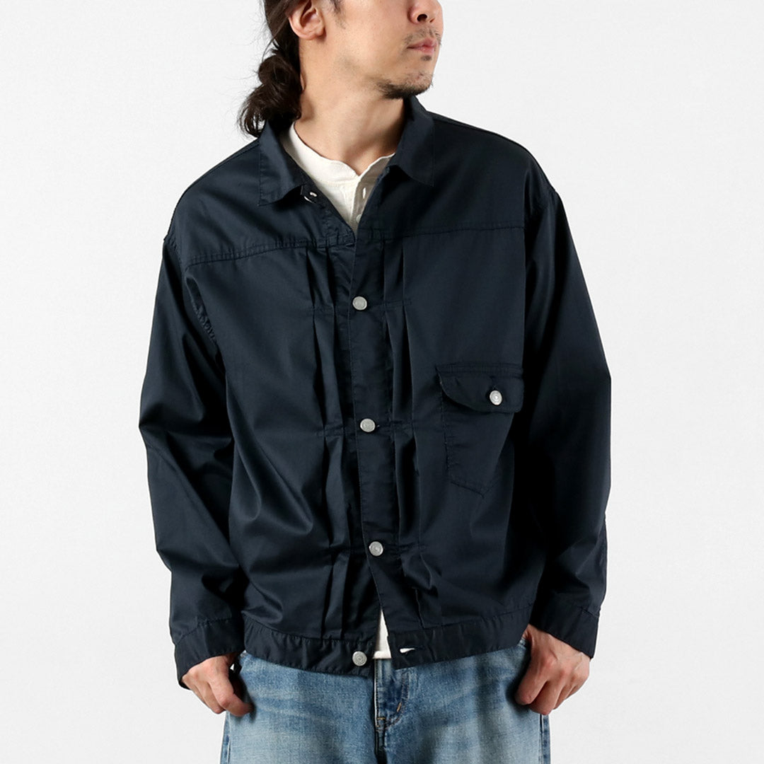 Blue refabric(ブルーリファブリック) 40sダンプ リビルド 1stタイプ トラッカージャケット 日本製