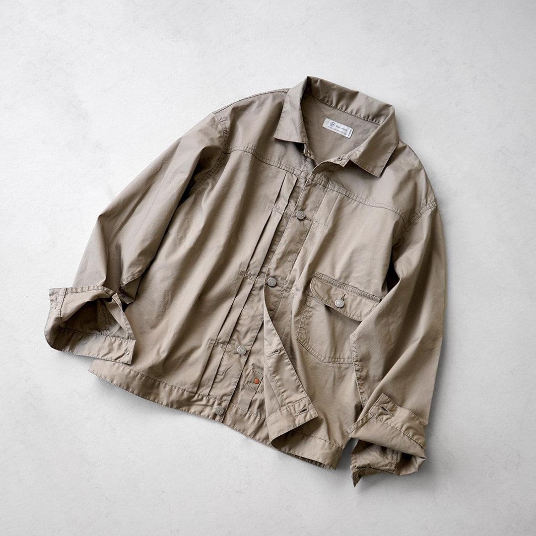 Blue refabric(ブルーリファブリック) 40sダンプ リビルド 1stタイプ トラッカージャケット 日本製