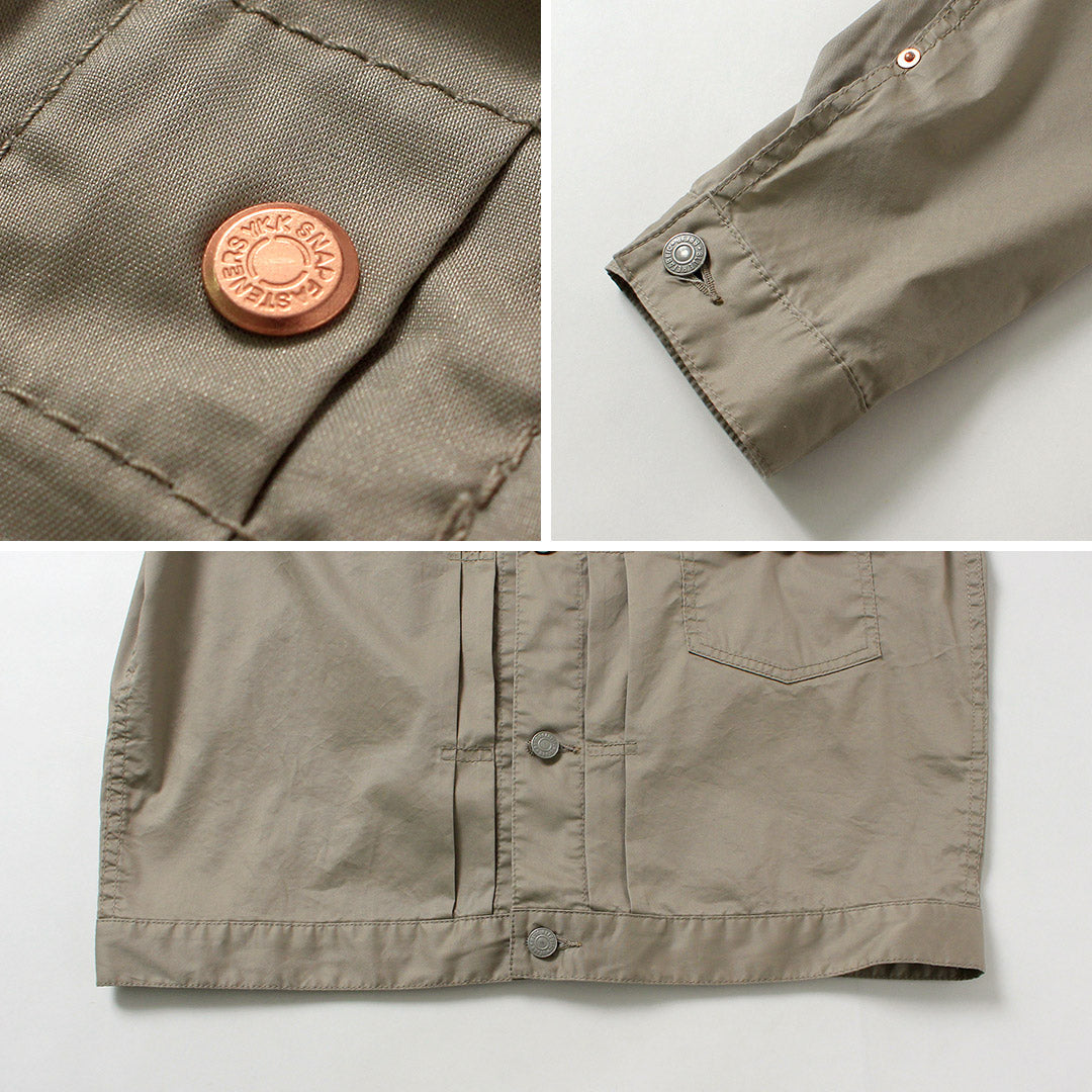 Blue refabric(ブルーリファブリック) 40sダンプ リビルド 1stタイプ トラッカージャケット 日本製