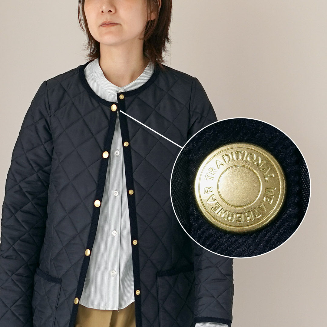 TRADITIONAL WEATHERWEAR(トラディショナル ウェザーウェア) ARKLEY MIDDLE HOOD アークリー ミドル フ―ディー キルティング コート