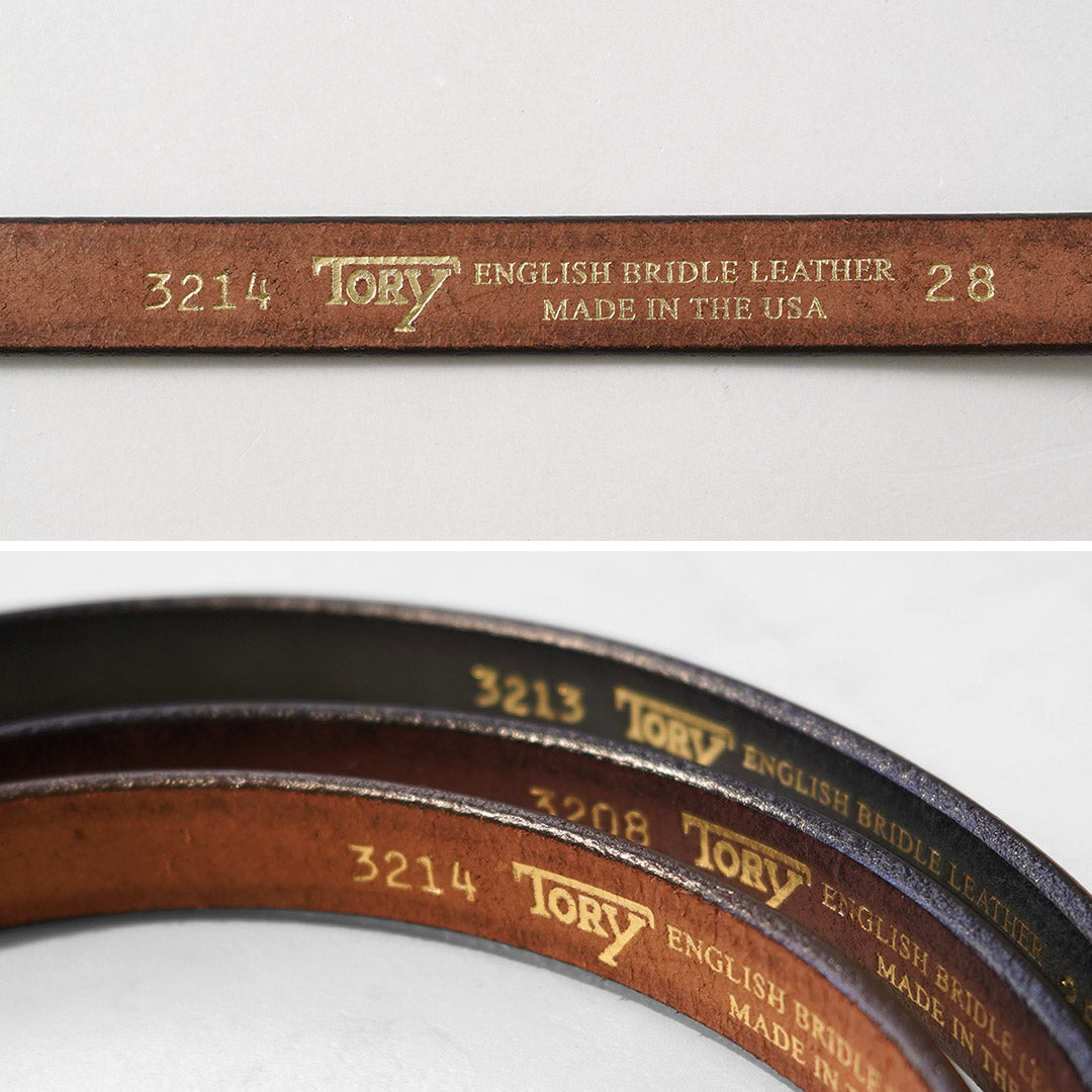 TORY LEATHER(トリーレザー) ワイドプレーン クリーストベルト レザー アメリカ製