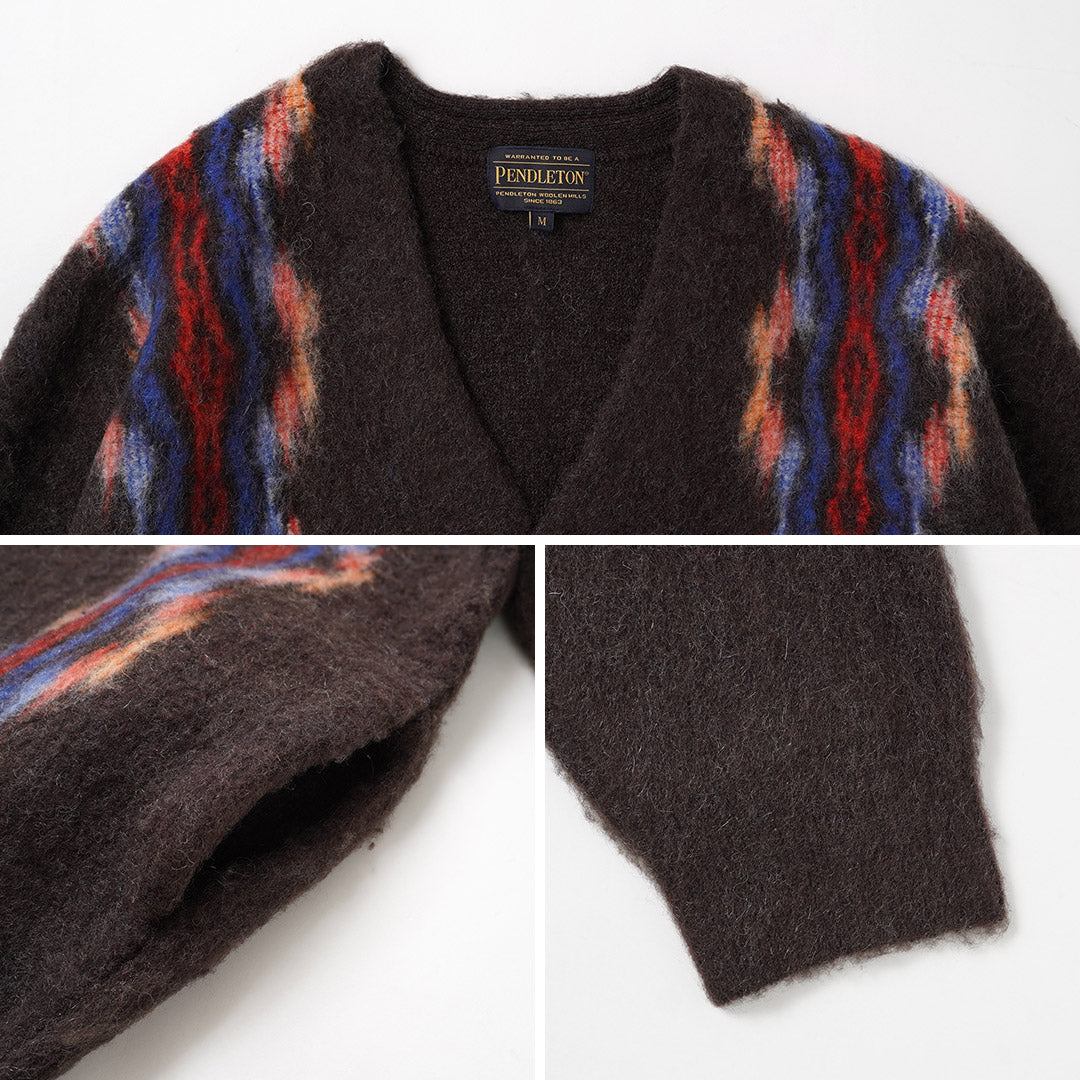 PENDLETON(ペンドルトン) モヘア シャギーニット カーディガン