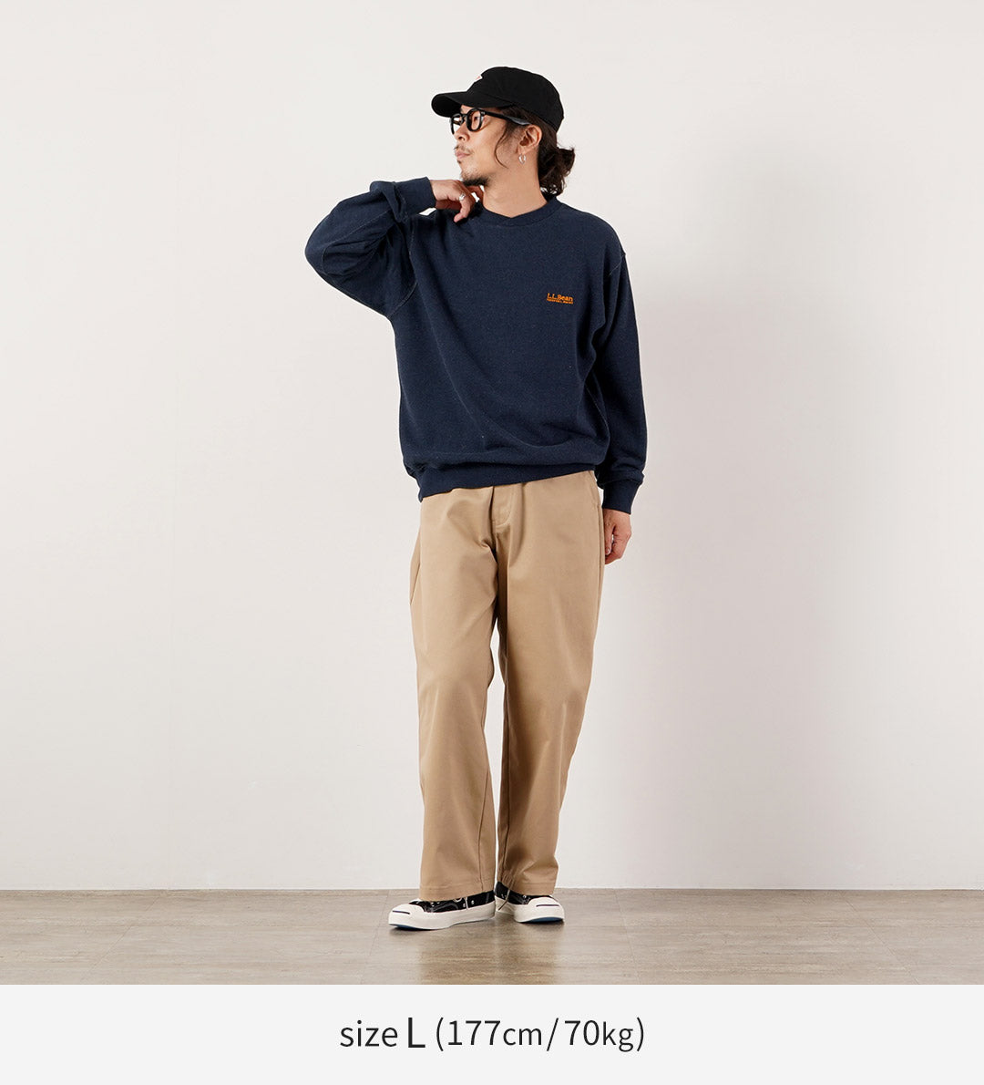 L.L.BEAN(エルエルビーン) スミスフィールド クルーネック スウェットシャツ