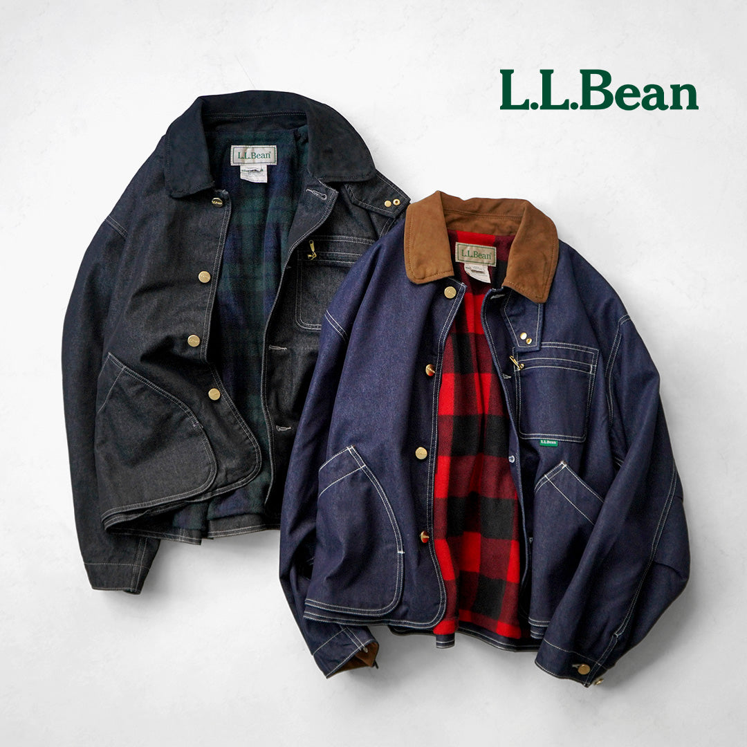 L.L.BEAN(エルエルビーン) ビーンズ フィールドコート フリースライナー インディゴ 中綿ジャケット