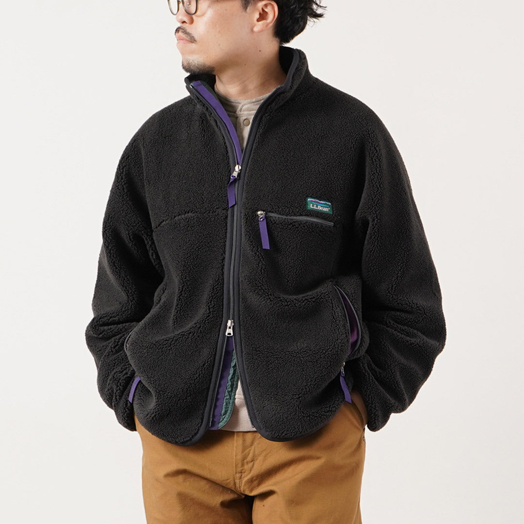 L.L.BEAN(エルエルビーン) トップシャム ボアフリース ジャケット