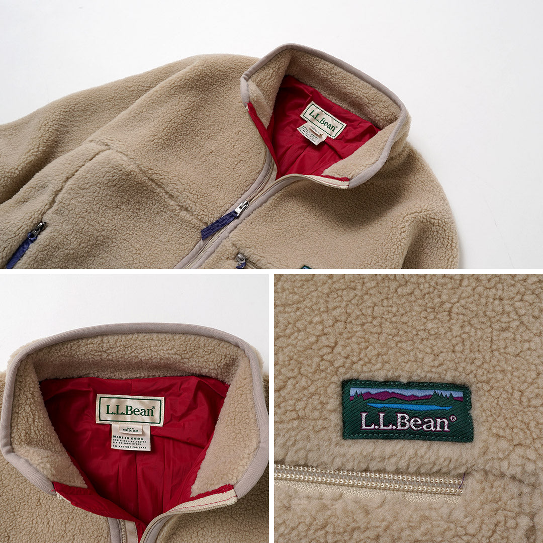 L.L.BEAN(エルエルビーン) トップシャム ボアフリース ジャケット