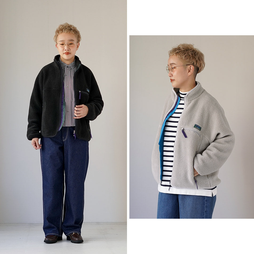 L.L.BEAN(エルエルビーン) トップシャム ボアフリースジャケット