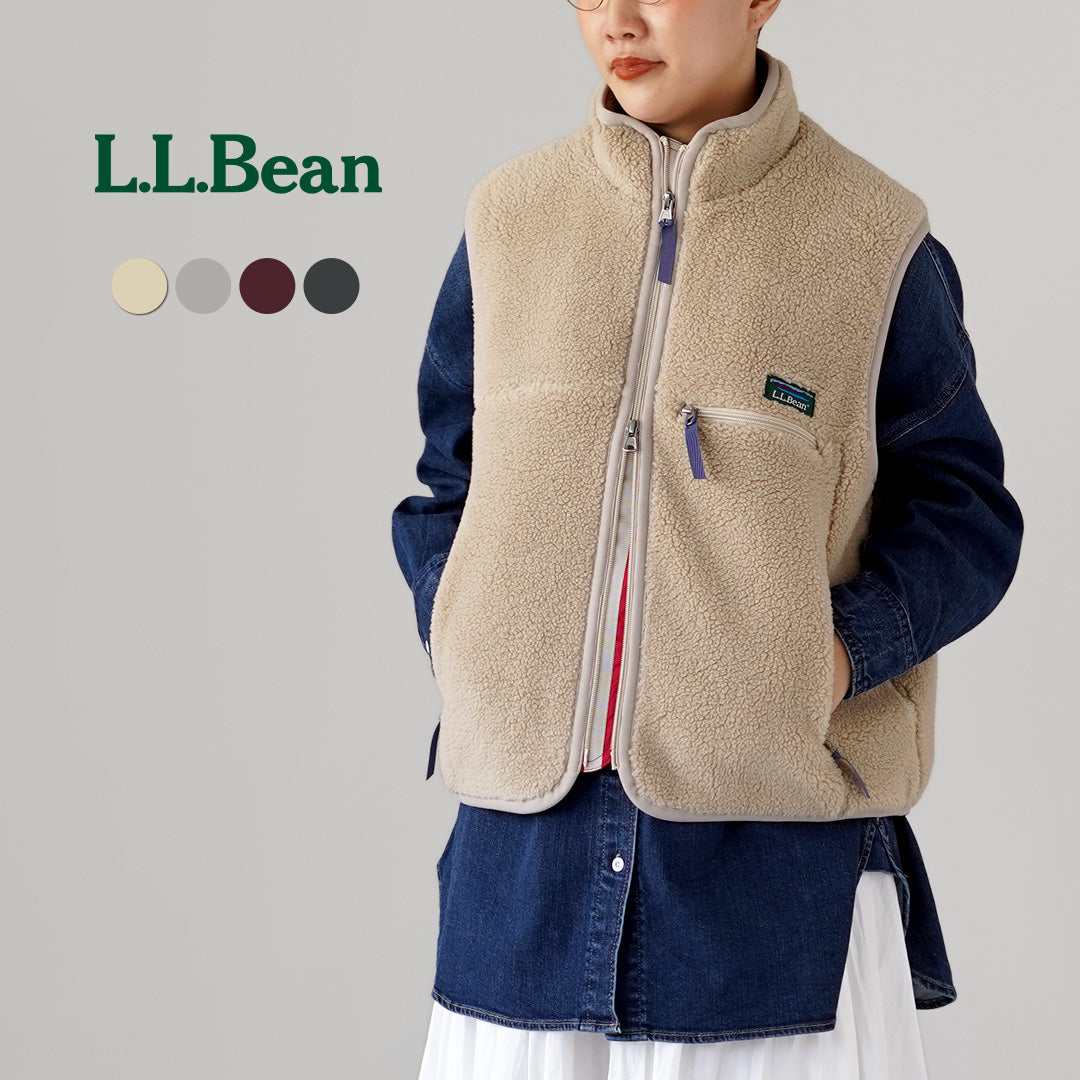 L.L.BEAN(エルエルビーン) トップシャム ボアフリース ベスト