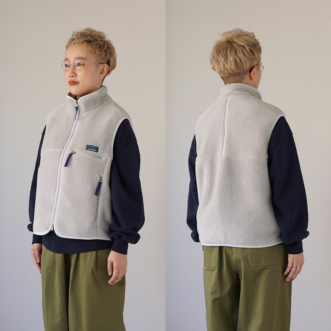 L.L.BEAN(エルエルビーン) トップシャム ボアフリース ベスト
