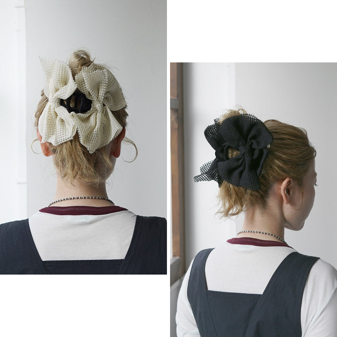 TRESSE(トレス) メッシュ リボンクリップ