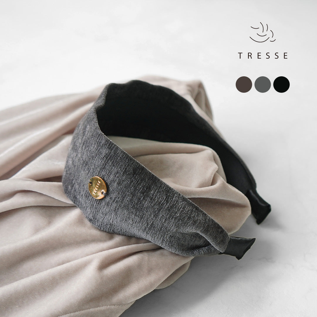 TRESSE(トレス) ワイド ウォームタッチ カチューシャ