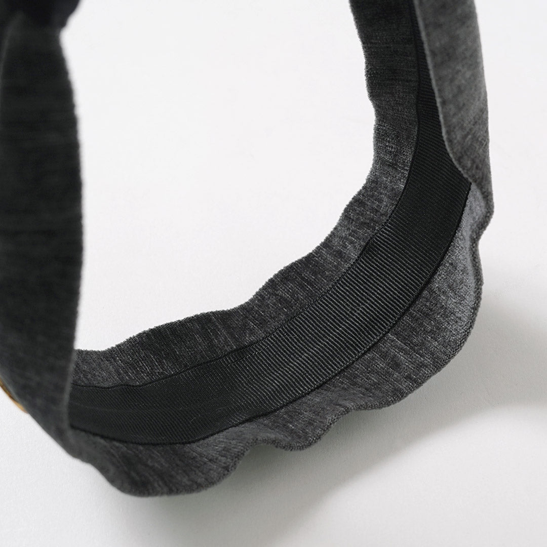 TRESSE(トレス) ワイド ウォームタッチ カチューシャ