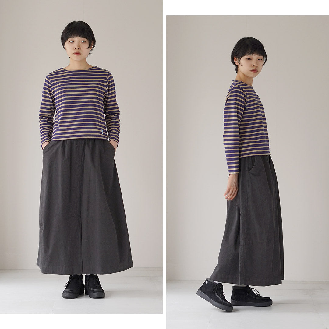 ORCIVAL(オーシバル) コットン コクーンスカート 日本製