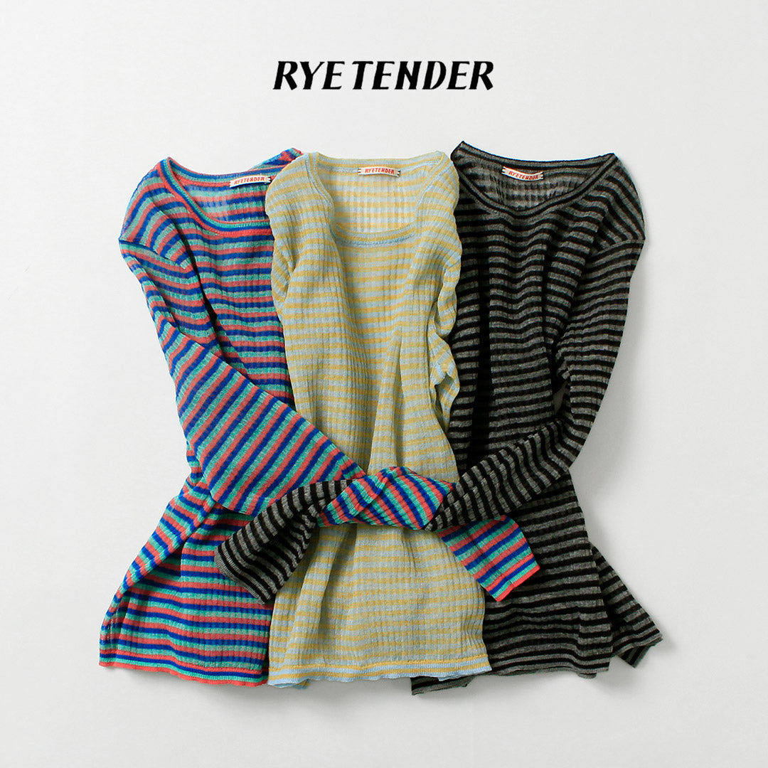 RYE TENDER(ライテンダー) FENIMORE TOP フェニモア サマーニット