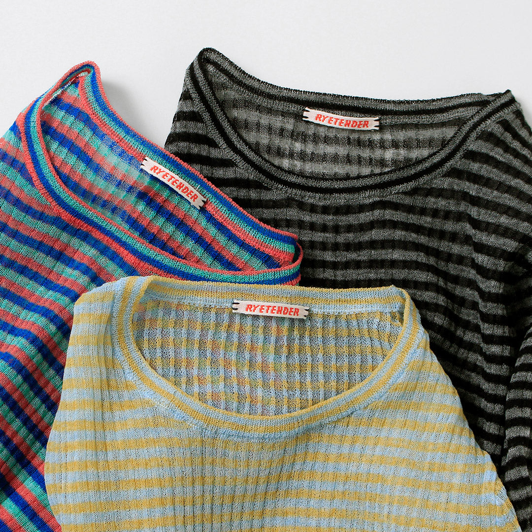 RYE TENDER(ライテンダー) FENIMORE TOP フェニモア サマーニット