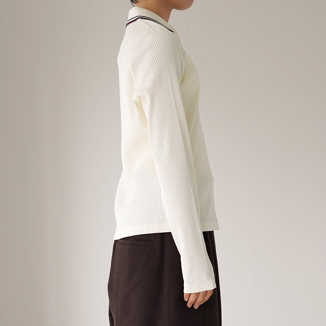 FRED PERRY(フレッドペリー) G3164 リブニット ポロシャツ TWIN TIPPED RIBBED POLO SHIRT