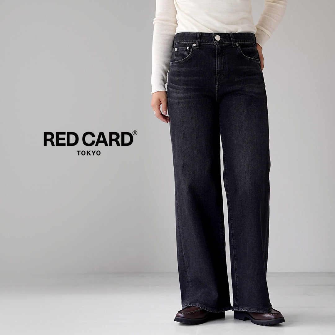 RED CARD(レッドカード) 35th Anniversary Wide アニバーサリー ワイド ブラックユーズド 日本製